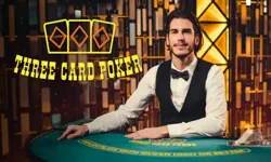 Three Card Poker table
