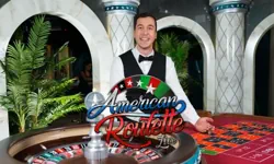 American roulette table