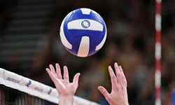 Volleyball match